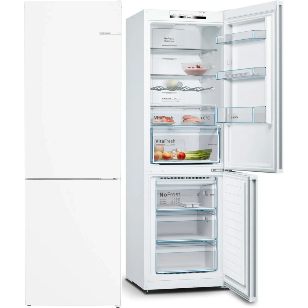 FRICOM. BOSCH KGN36VWDB 186x60 NF BLANCO